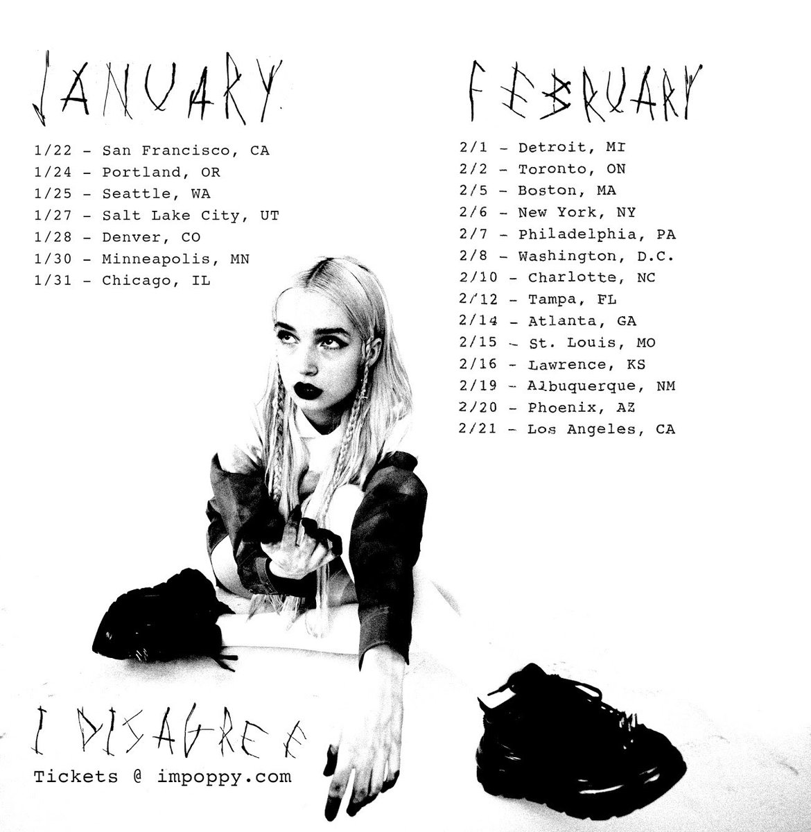 Poppy Announces New US Tour | Beyond The Stage Magazine